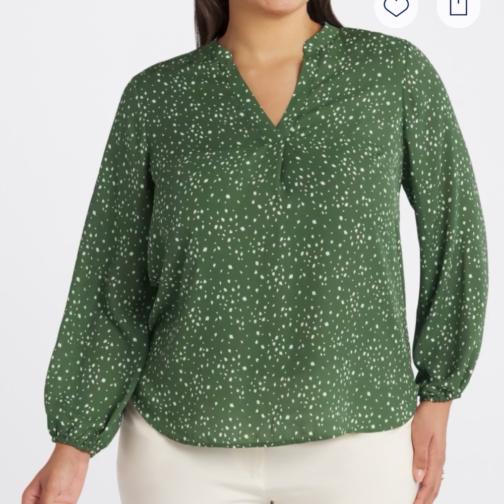 LUSH Warren Long Sleeve Blouse